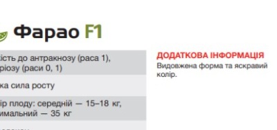 25099 Кавун Фарао F1 